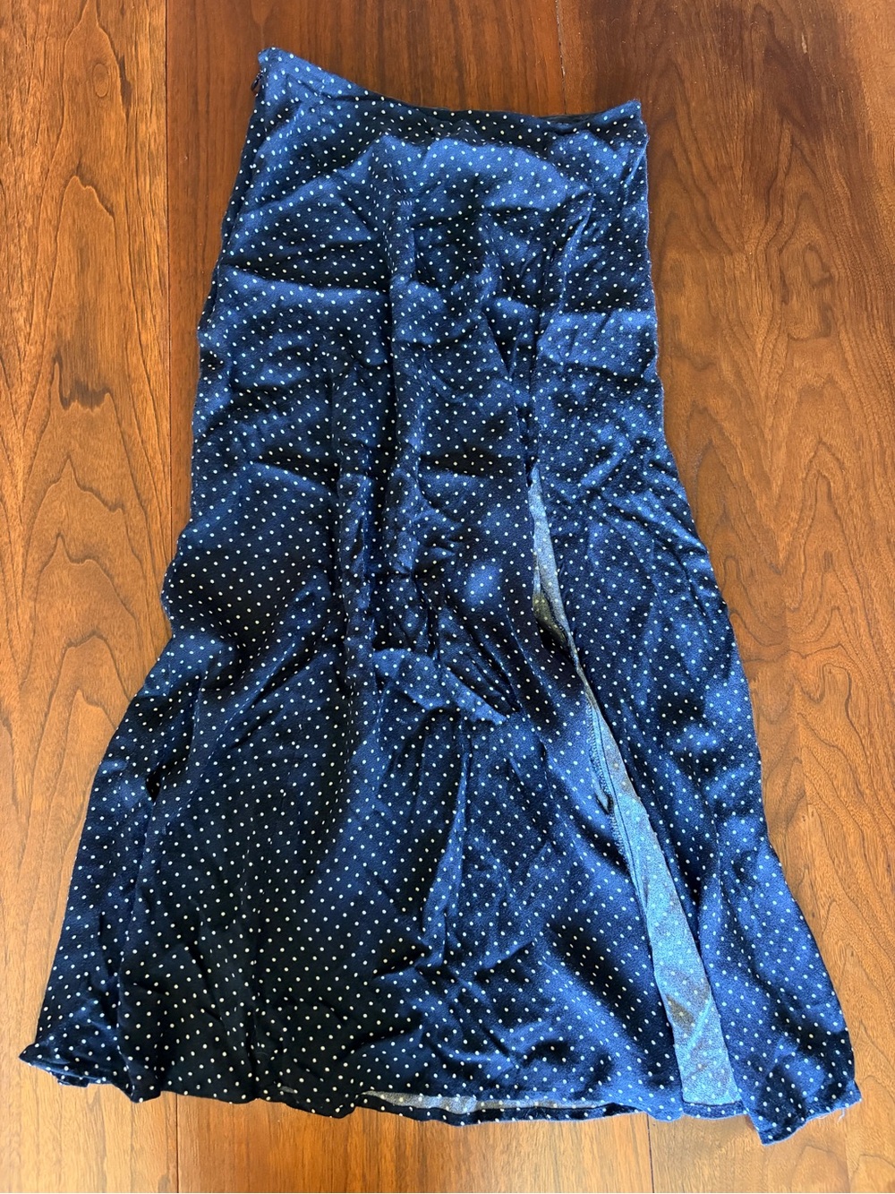 Reformation Polka Dot Midi Skirt